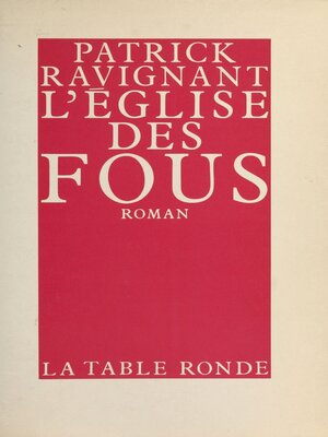 cover image of L'église des fous